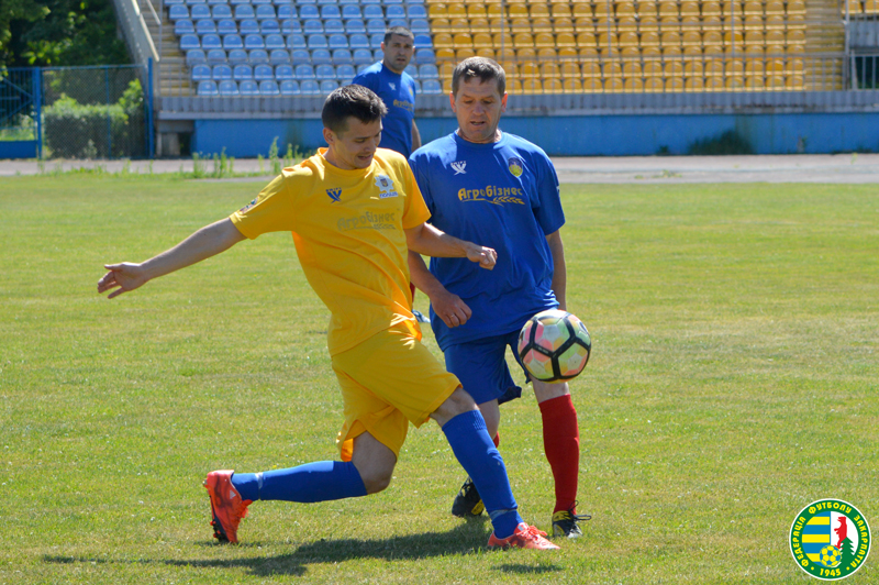 Збірна ветеранів АТО Закарпаття поступилася футбольним суперникам зі Львівщини з рахунком 0:2